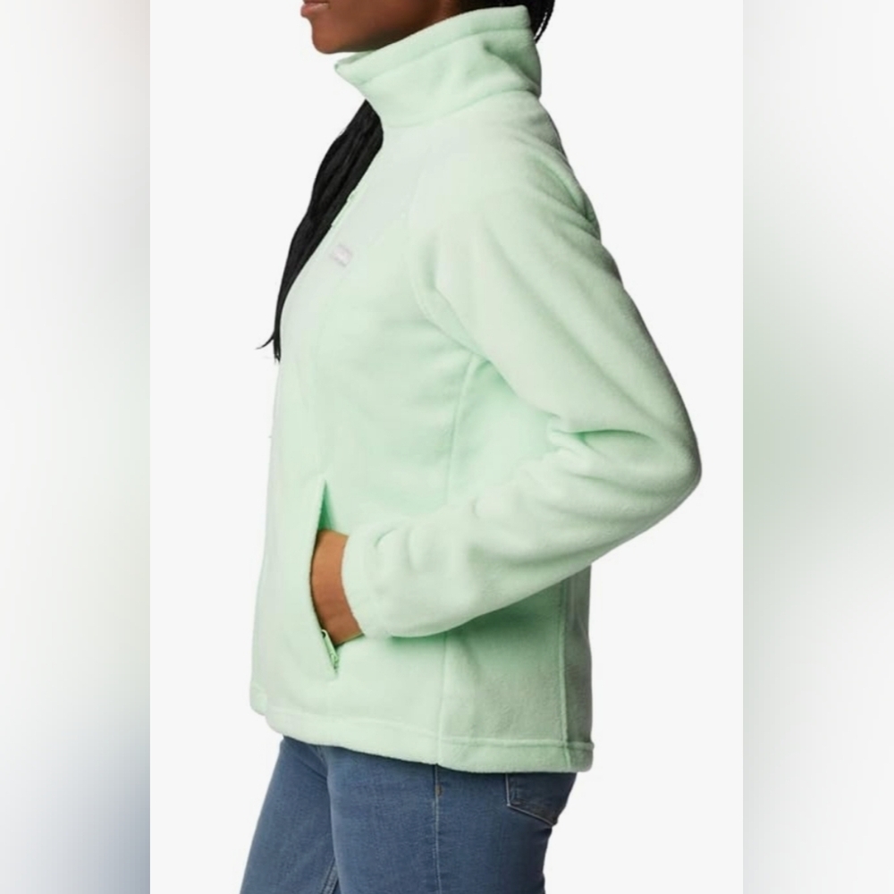 Columbia Women's Benton Springs™ Full-Zip Fleece Jacket Size L NWT MSRP $60